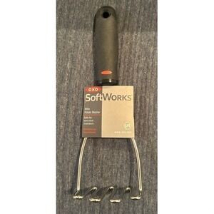 OXO SoftWorks Wire Potato Masher Stainless Steel Ergonomic Handle Kitchen Tool